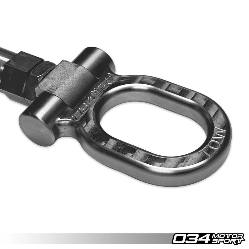 034Motorsport Stainless Steel Tow Hook - 100mm for Audi 8Y A3/S3/RS3