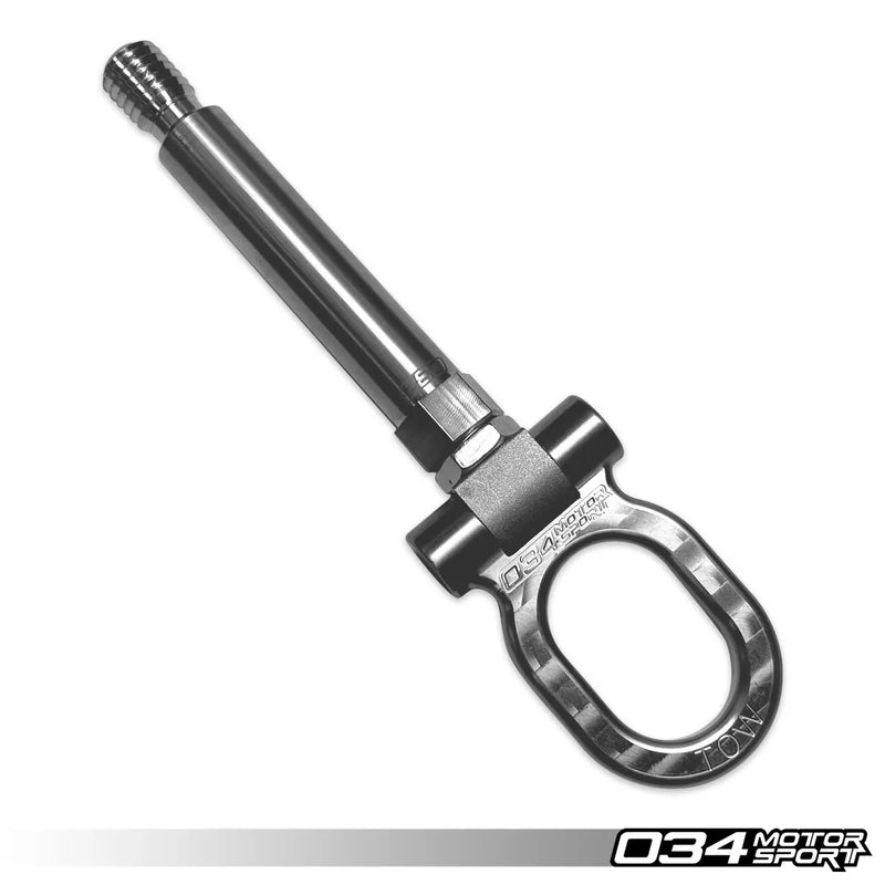 034Motorsport Stainless Steel Tow Hook - 150mm for Volkswagen MK8 GTI/R