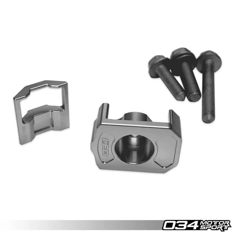 034Motorsport Billet Aluminum Upper & Lower Dogbone Mount Insert Pair, Volkswagen & Audi MQB And MQB EVO