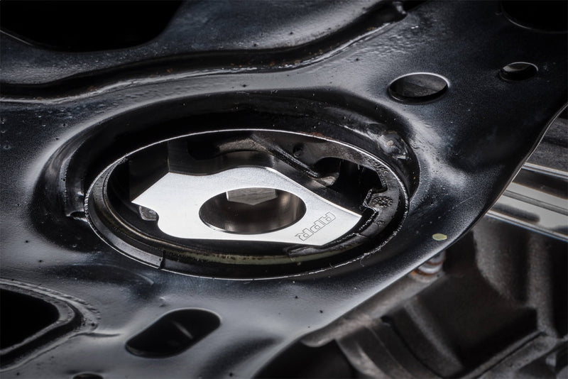 APR Dogbone/Subframe Mount Insert; Redudes Driveline Shock; Billet Stainless Steel; - MS100142