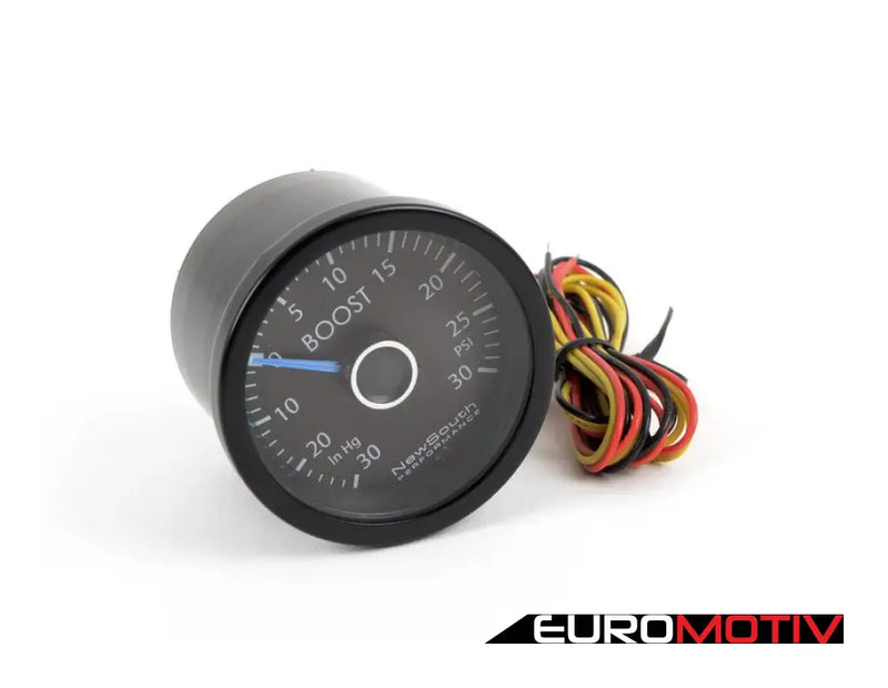 Newsouth 52Mm Boost Gauge - 30In Hg/30 Psi