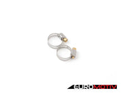 Newsouth Angled Vent Pod Boost Gauge Kit (White / Blue Needle)