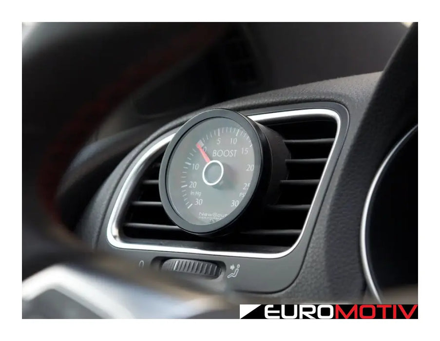 Newsouth Angled Vent Pod Boost Gauge Kit - White Color Backlighting