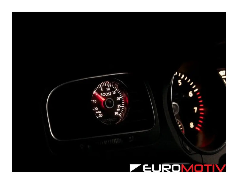 Newsouth Angled Vent Pod Boost Gauge Kit - White Color Backlighting