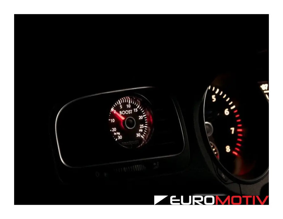 Newsouth Angled Vent Pod Boost Gauge Kit - White Color Backlighting