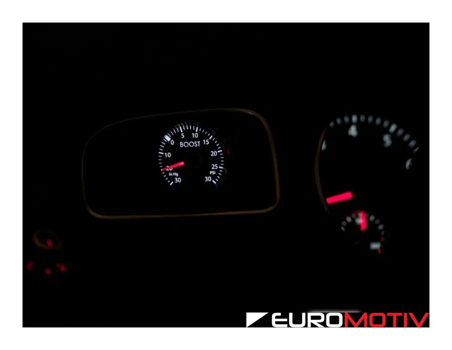 Newsouth Angled Vent Pod Boost Gauge Kit - White Color Backlighting