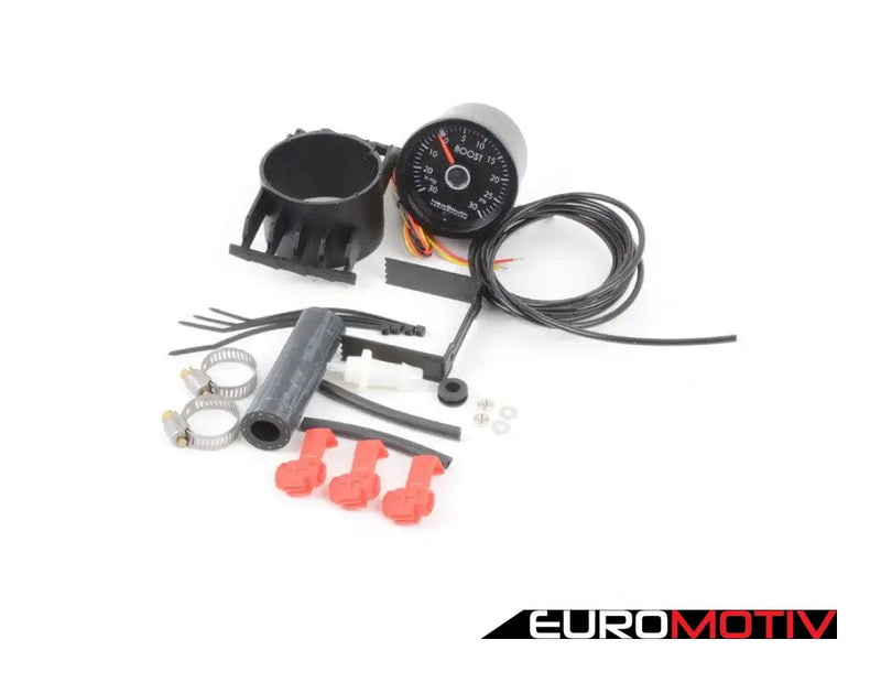 Newsouth Angled Vent Pod Boost Gauge Kit (White / Red Needle)