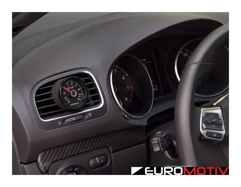 Newsouth Angled Vent Pod Gauge Kit (White / Red Needle)