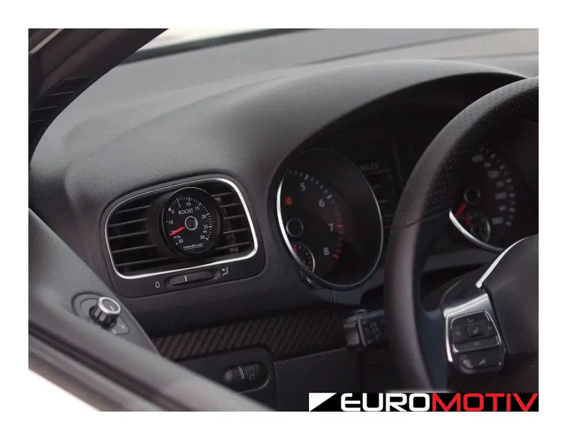 Newsouth Angled Vent Pod Gauge Kit (White / Red Needle)