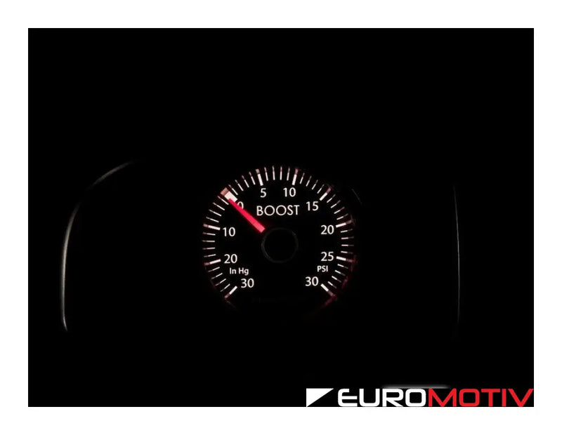 Newsouth Angled Vent Pod Gauge Kit (White / Red Needle)