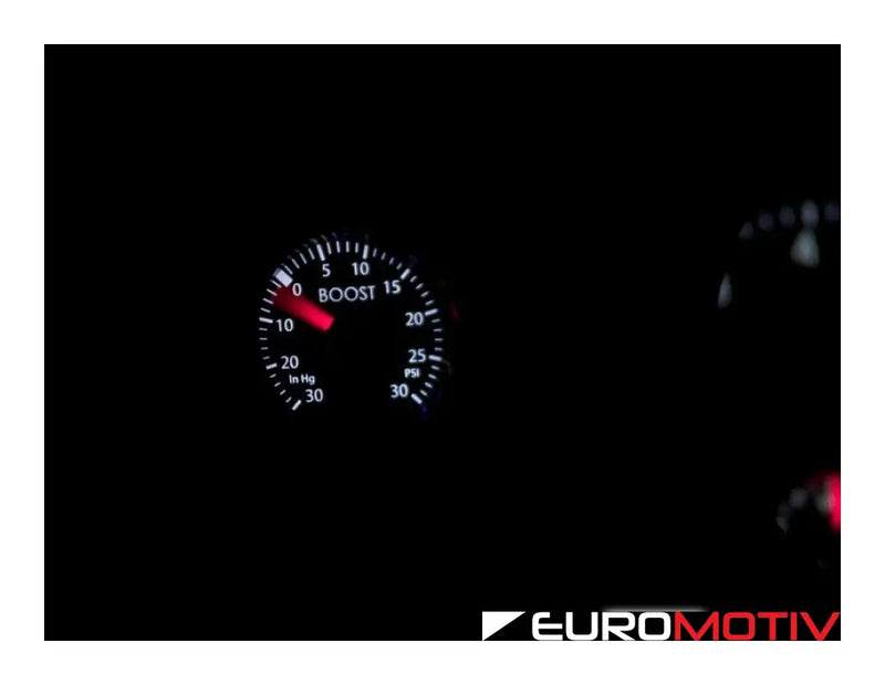 Newsouth Angled Vent Pod Gauge Kit (White / Red Needle)