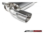 Non-Resonated Cat-Back System - Daytona Twin Tips