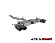 Non-Resonated Cat-Back System - Valved With Daytona Ceramic Quad Tips