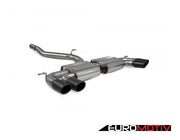 Non-Resonated Cat-Back System - Non-Valved With Monaco Quad Ceramic Tips