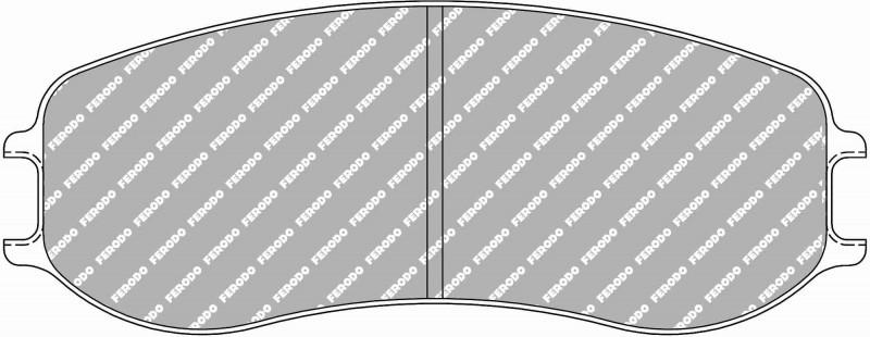 Ferodo DS3.12 Racing Brake Pads for Porsche 718 Cayman GT4/RS Clubsport - Front