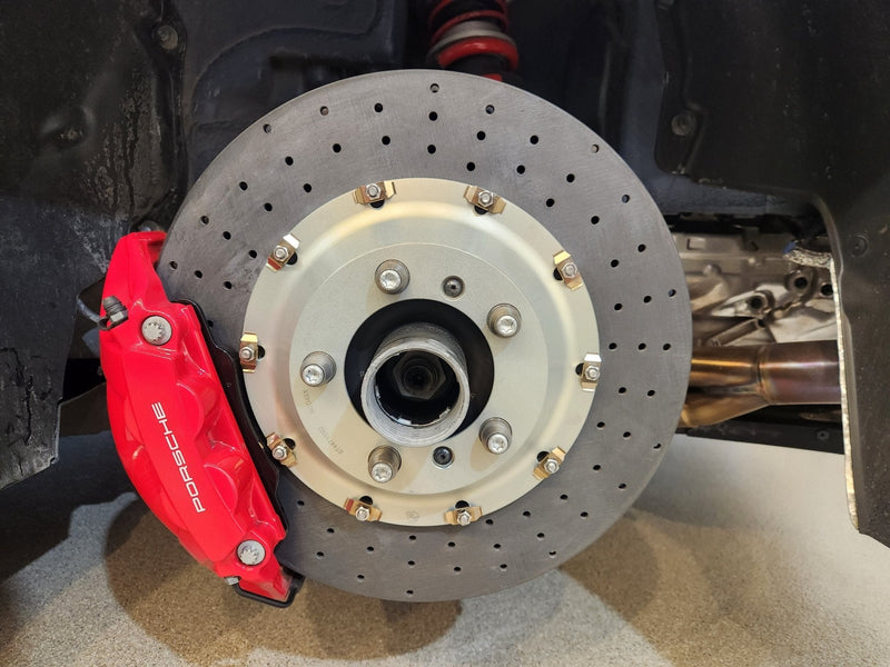 Surface Transforms Carbon Ceramic Discs for Porsche 718 GT4RS (Upgrade) - 410x36mm Front Set