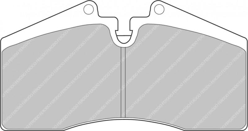 Ferodo DS1.11 Racing Brake Pads for Porsche 964 Turbo - Front