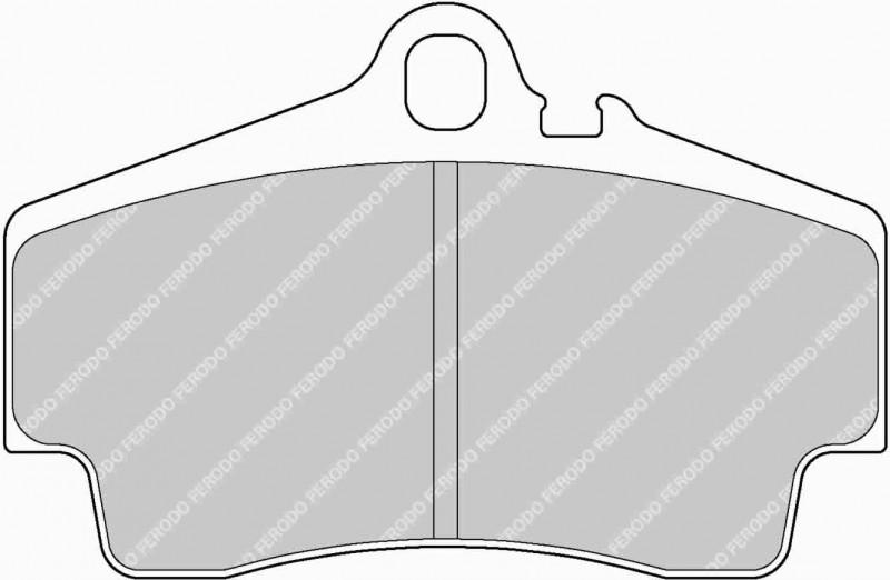 Ferodo DS3000 Racing Brake Pads for Porsche 982 718 Boxster/T/S/GTS - Rear