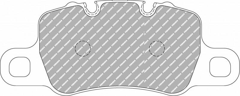 Ferodo DS1.11 Racing Brake Pads for Porsche 982 718 Cayman GT4 - Rear