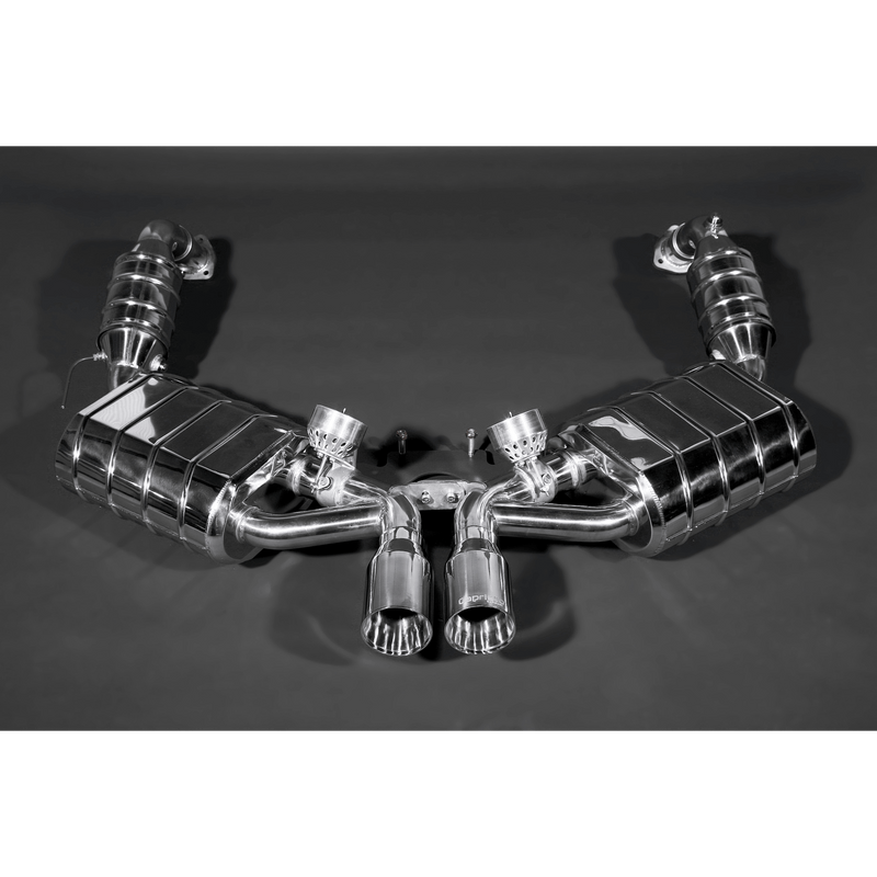 Porsche 987 Boxster/Cayman (09-12) - Valved Exhaust System (Incl. Remote) 02PO07303001