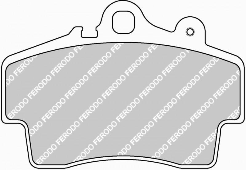 Ferodo DS3000 Racing Brake Pads for Porsche 987 Cayman - Front