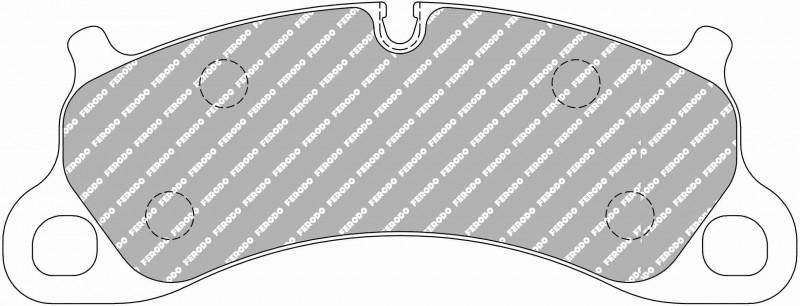 Ferodo DS1.11 Racing Brake Pads for Porsche 991 Carrera/4/4S/GTS - Front