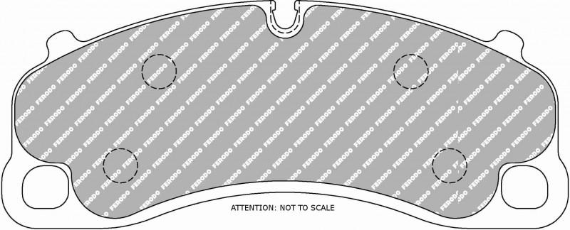 Ferodo DSUNO Racing Brake Pads for Porsche 991 GT3/RS/Turbo/S - Front