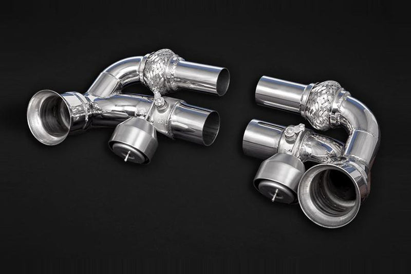 Porsche 991.1 & 991.2 GT3/RS - Valved Middle Silencer Delete Pipes 02PO08603007