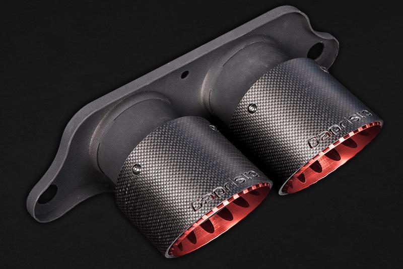 Porsche 991.2 GT3/RS – Carbon Fiber Shell Exhaust Tip for OEM Muffler