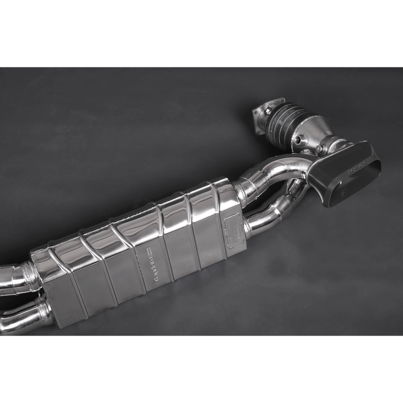 Porsche 997 Turbo FL & Turbo S - Valved Exhaust & 200 Cell Sport Cats with Ceramic Coated End Pipes  02PO01203002