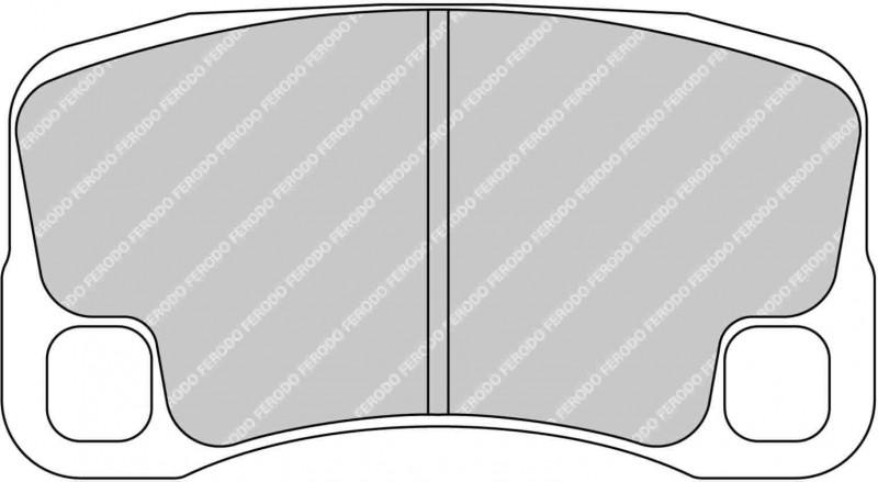 Ferodo DS1.11 Racing Brake Pads for Porsche 997.1 Turbo/GT3/GT2/Cup - Rear