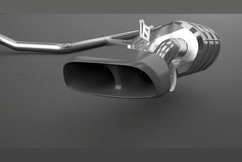 Porsche Panamera 970 Executive (Long Version)Turbo/S – Valved Exhaust System & Mid-Pipes 02PO04703006