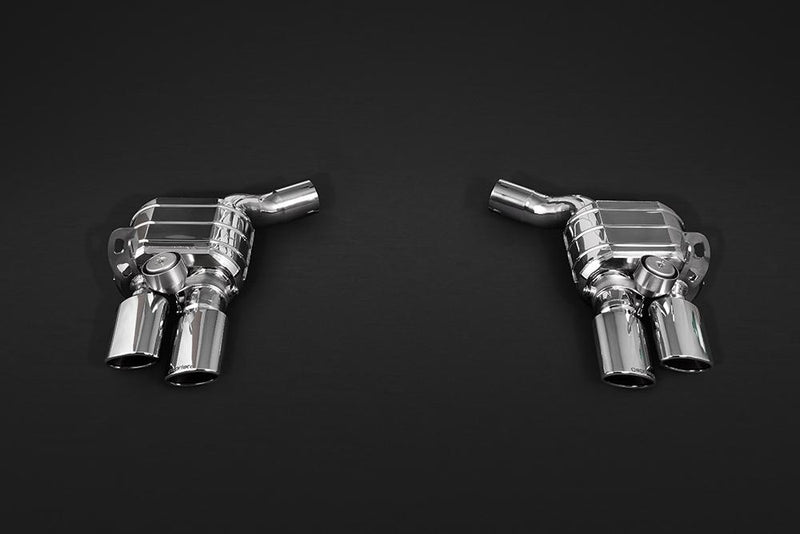 Porsche Panamera 971 Turbo & Turbo S – Valved Exhaust System & Mid-Pipes (NO Remote) 02PO04703008