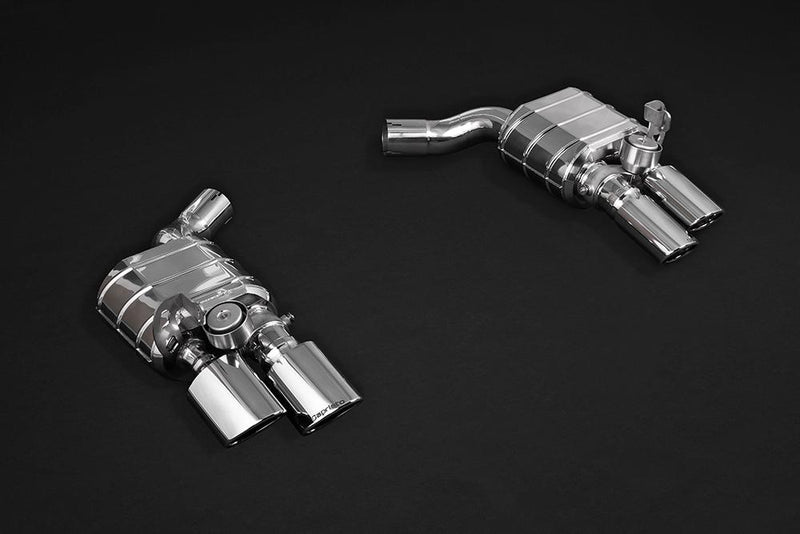 Porsche Panamera 971 Turbo & Turbo S – Valved Exhaust System & Mid-Pipes (NO Remote) 02PO04703008