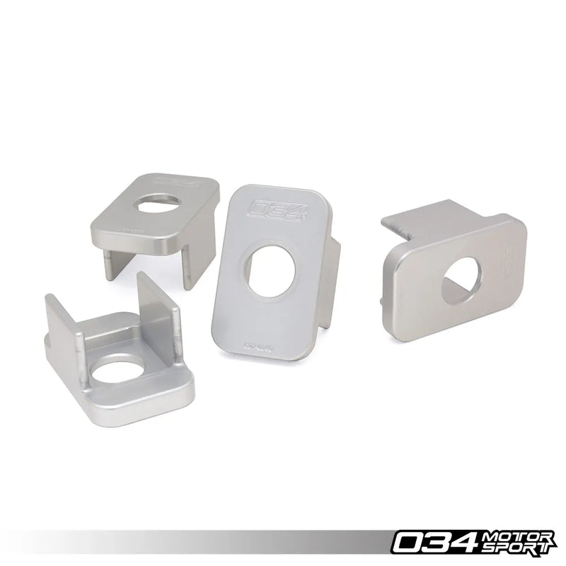 034Motorsport Rear Subframe Mount Insert Kit, 8J/8P Audi TT/TTS/TTRS & A3/S3/RS3 Quattro, MkV/MkVI Volkswagen R32 & Golf R