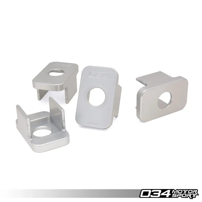 034Motorsport Rear Subframe Mount Insert Kit, 8J/8P Audi TT/TTS/TTRS & A3/S3/RS3 Quattro, MkV/MkVI Volkswagen R32 & Golf R