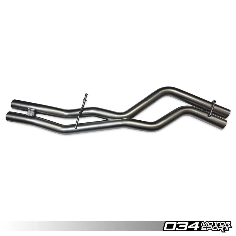 034Motorsport Res-X Resonator Delete and X-Pipe, B9/B9.5 Audi SQ5 3.0T