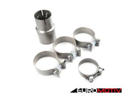 Resonated Cat-Back System - Daytona Twin Tips