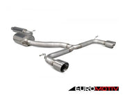 Resonated Cat-Back System - Daytona Twin Tips