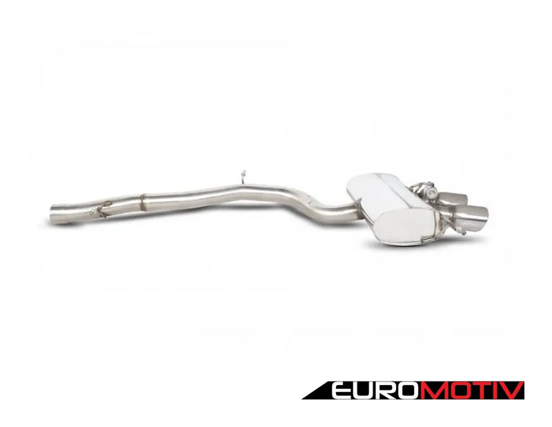 Resonated Cat-Back System - Valved With Daytona Twin Tips