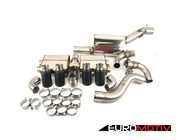 Resonated Cat-Back System - Valved With Monaco Quad Ceramic Tips