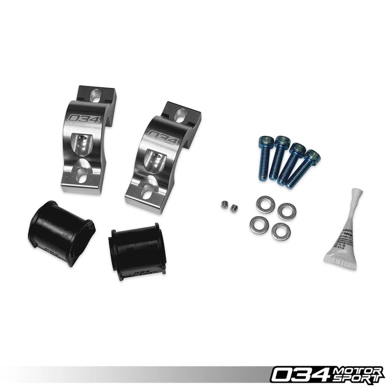 034Motorsport RS+ Adjustable Solid Rear Sway Bar Upgrade, MQB AWD