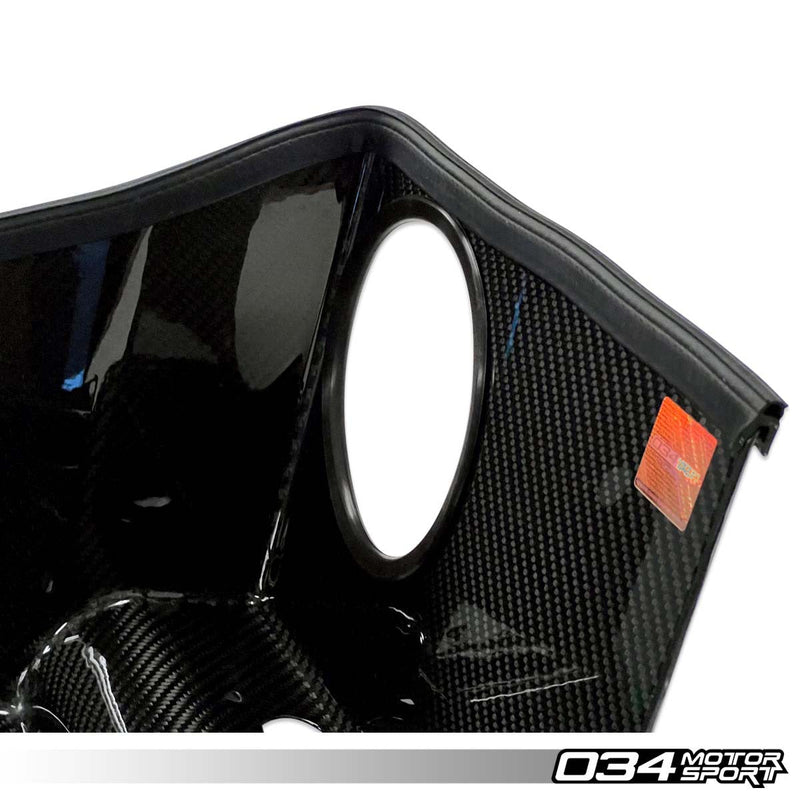 034MOTORSPORT S34 CARBON FIBER INTAKE, 8V/8V.5 AUDI A3/S3/TT/TTS, MK7/7.5 VW GOLF/GTI/R, MK7 VW GLI, 1.8T/2.0T GEN 3