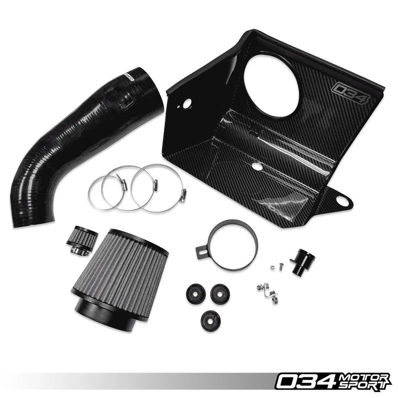 034Motorsport S34 Carbon Fiber Intake, Volkswagen Mk8 Golf GTI & Audi 8Y A3 EA888 Gen 4