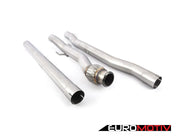 Scorpion Cat-Back Exhaust System 90Mm Daytona Black Ceramic Tailpipes - Non Resonated