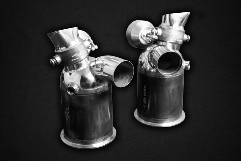 Porsche 991 GT2 RS Valve Controlled Catalytic Convereters 200cpsi 02PO03903018