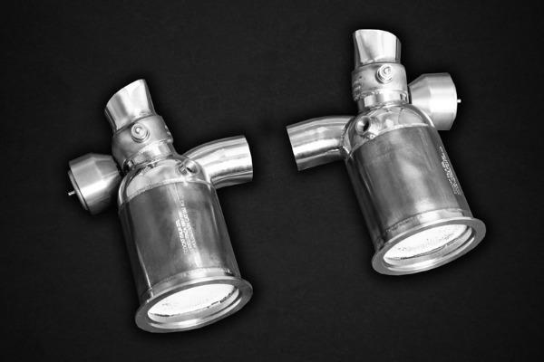 Porsche 991 GT2 RS Valve Controlled Catalytic Convereters 200cpsi 02PO03903018