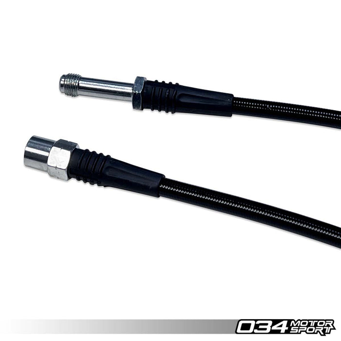 034MOTORSPORT STAINLESS STEEL BRAIDED BRAKE LINE KIT, B8/B8.5 AUDI S4/S5