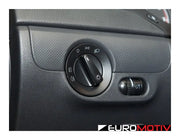 Standard European Headlight Switch - Black