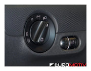Standard European Headlight Switch - Black